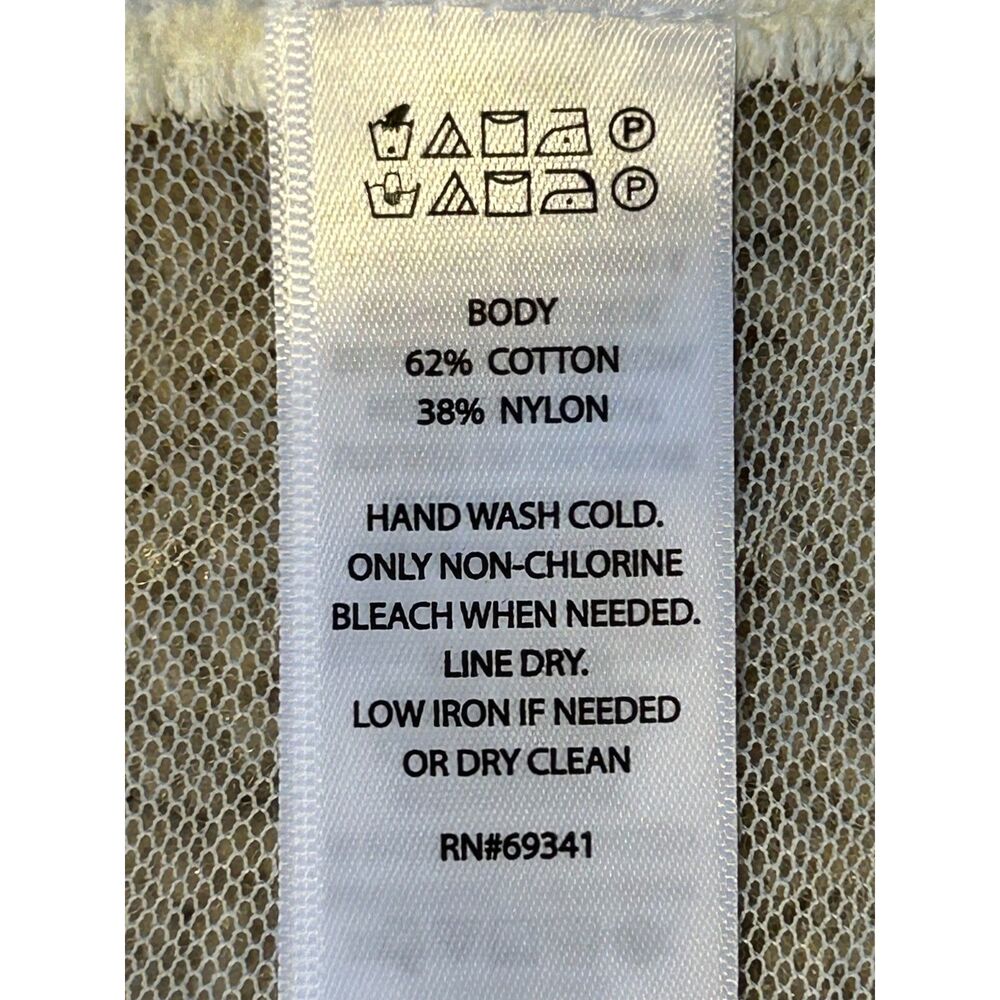 RACHEL ZOE Mandala White Lace Embroidered Maxi Kimono Duster Cover-up - Picture 6 of 8